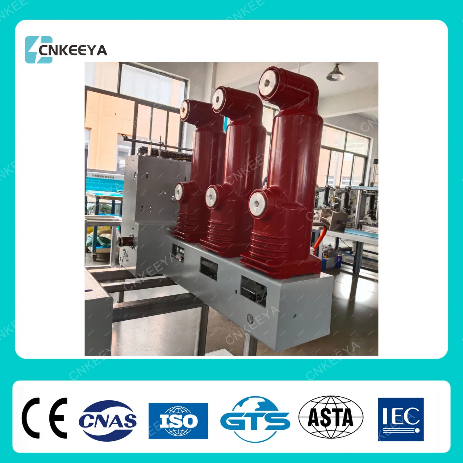 Cnkeeya Electric Type Normal Wooden Case Residual Current Vacuum Circuit Breaker