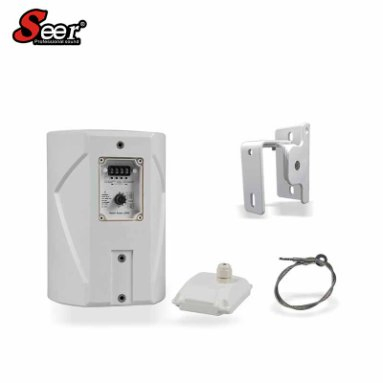 Sn-6t High Quality Loudspeaker 6" Woofer White Black Outdoor Home Theater School