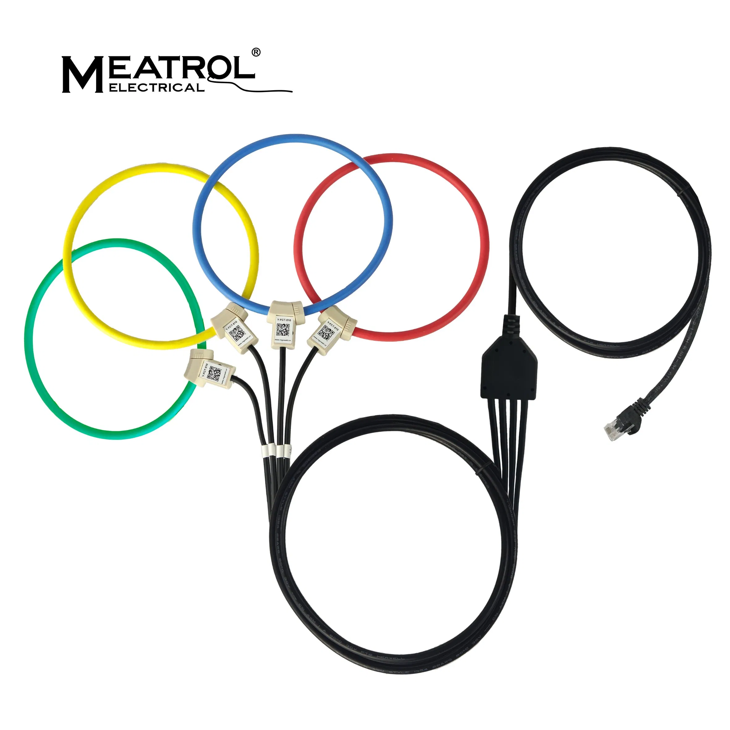 Class 0.5 IP67 Flexible Cts Rogowski Coil Y-Fct Rogowski Clamp Sensor Flexible Current Transformer