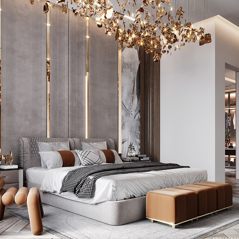 Whole House Customization Hotel Furniture Bedroom Sets Hotel Guest Room Furniture