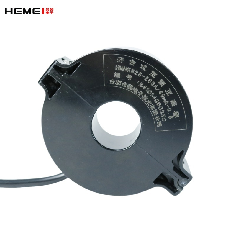 Outdoors Waterproof Hall Effect Sensor Transducer Single Phase Split Core Current Transformer