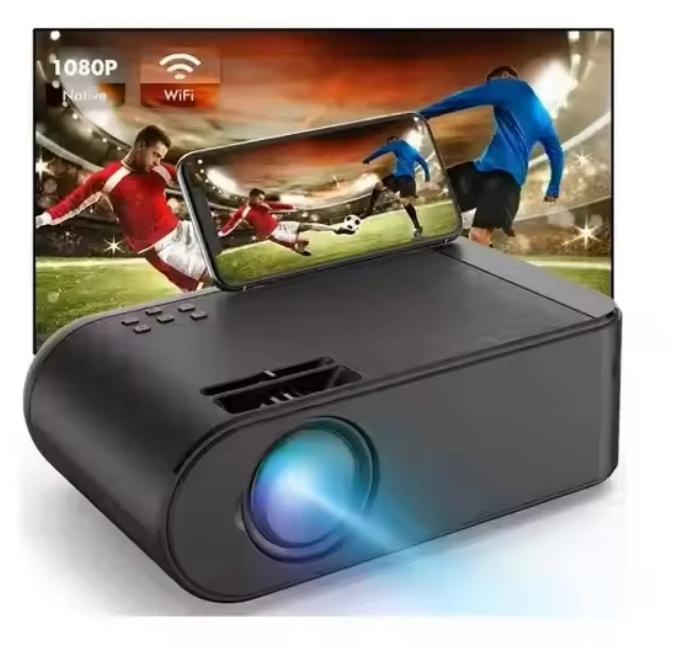 Smart Portable Projector Auto Focus Projector WiFi HD Mini Home Theater