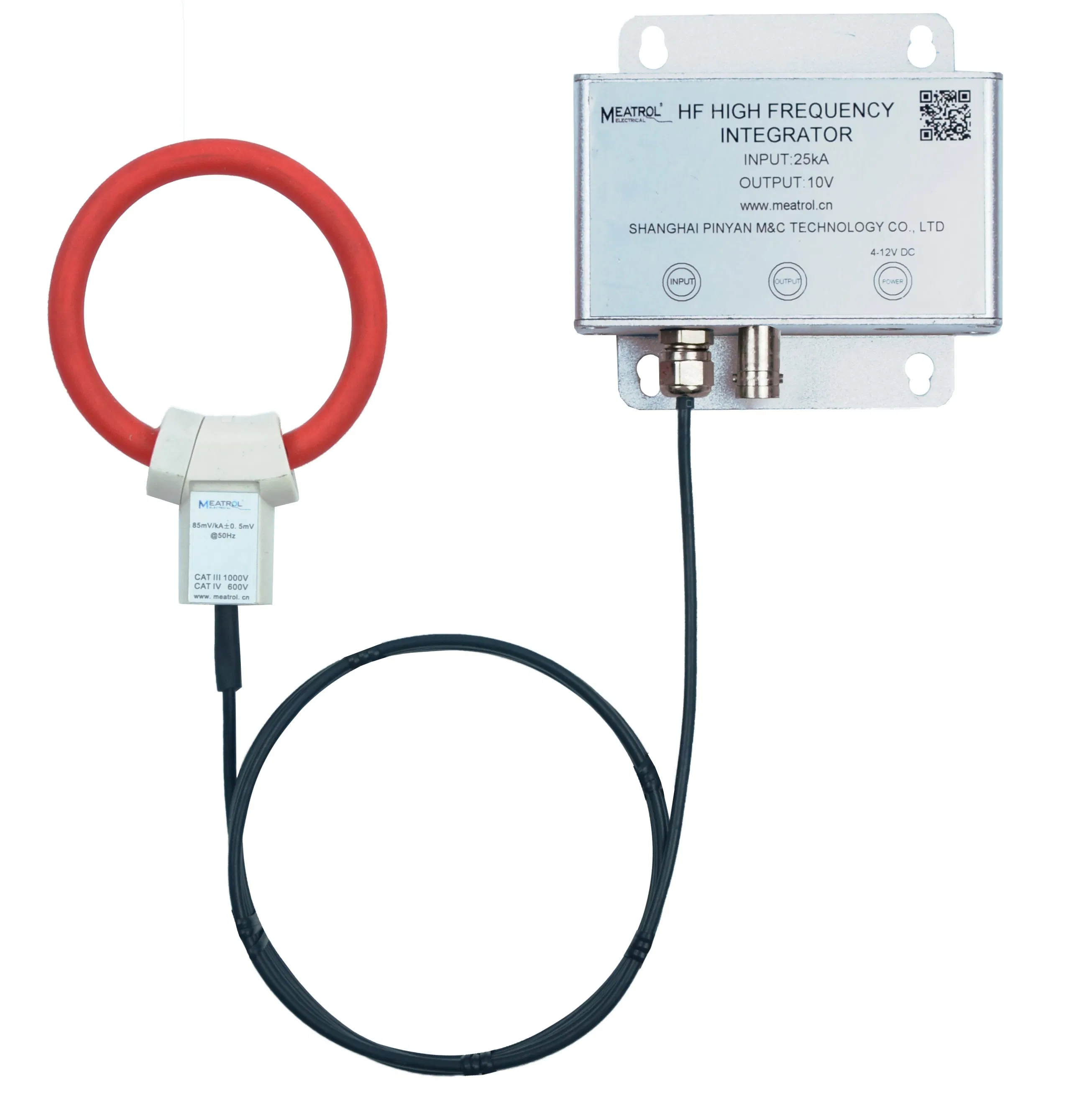 Rogowski Integrator High Frequency AC Current Measurement Converter Flexible Rogowski Coil Current Sensor