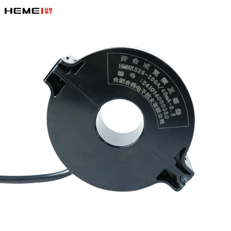 Outdoors Waterproof Hall Effect Sensor Transducer Single Phase Split Core Current Transformer