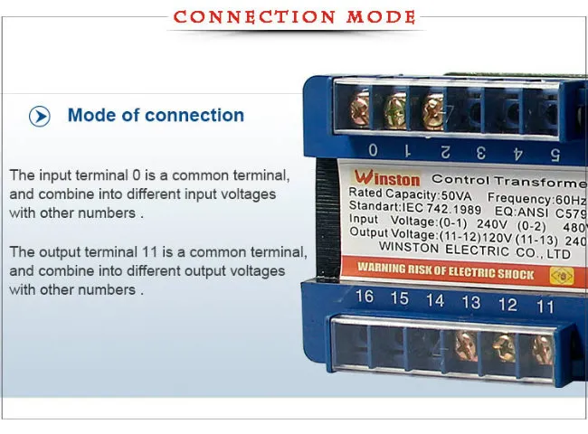 Single Phase Transformer Detail