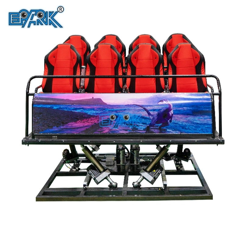 5D Cinema 8 Chairs Amusement Park Simulator Equipment Indoor 9d Vr Machine Home Theater
