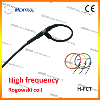 High Frequency Flexible Rogowski Coil H-Fct Air-Cored Current Sensor