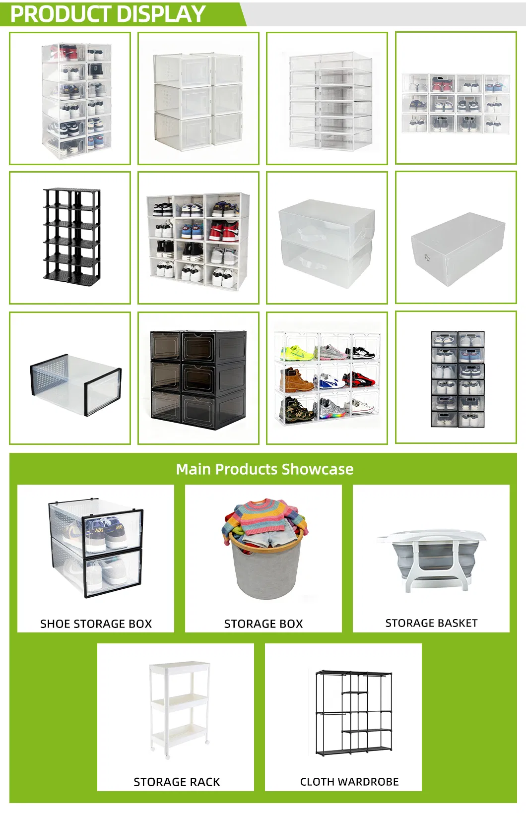 Stackable Shoe Organizer Detail