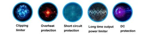 Professional amplifier advantages