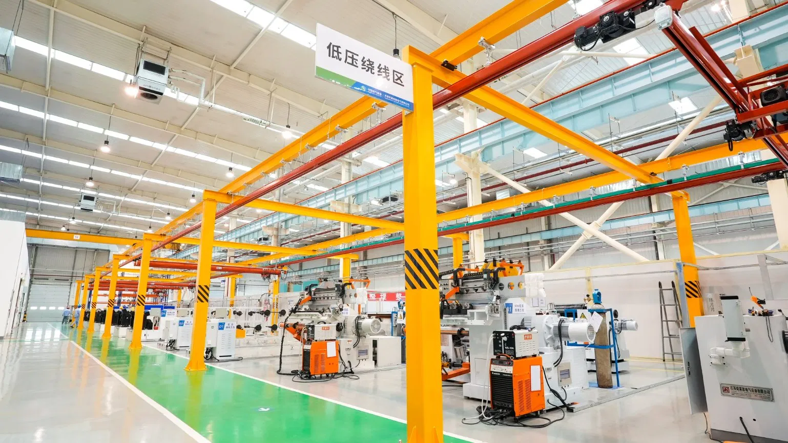 Three Phase Oil Immersed Type 10kv Oil-Immersed Stereoscopic Rolled Iron Core Transformer