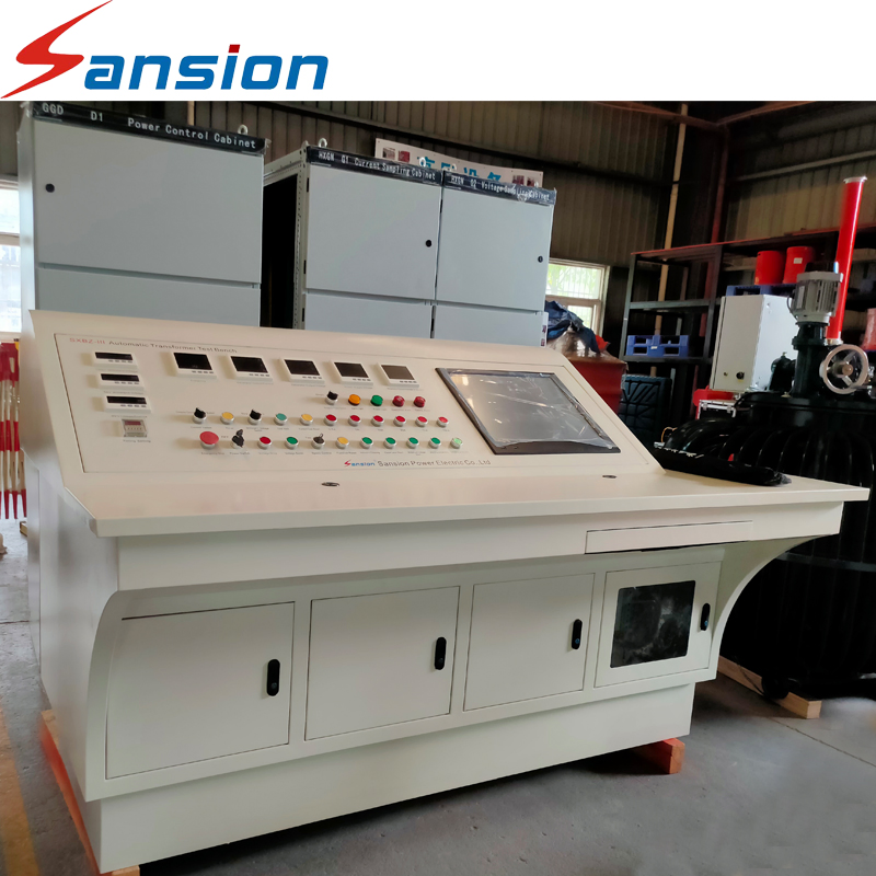 Automatic Multi-Functional High Accuracy Three Phase Distribution Integrated Transformer Testing Console
