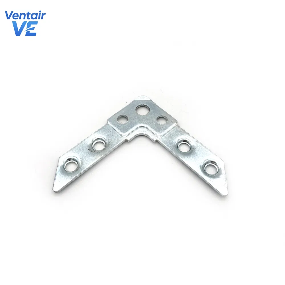 HVAC Duct Accessories Tdc Galvanized Steel Air Duct Flange Corner Customized