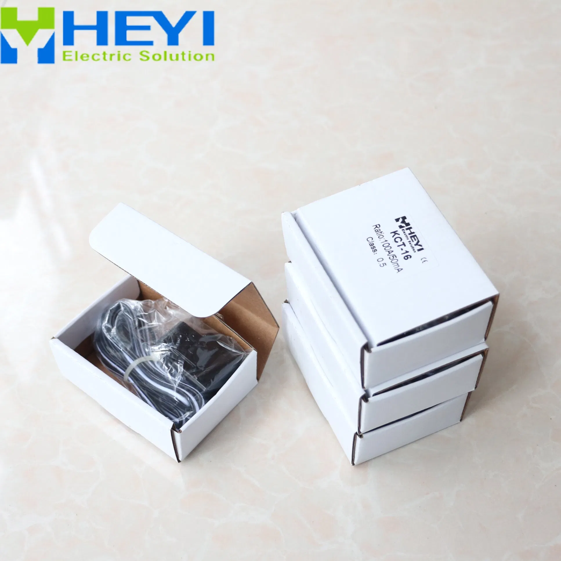 Split Core CT Kct-16 80A/3V Heyi Asct Cl: 0.5 UL1015AWG24 Clamp on Current Transformers