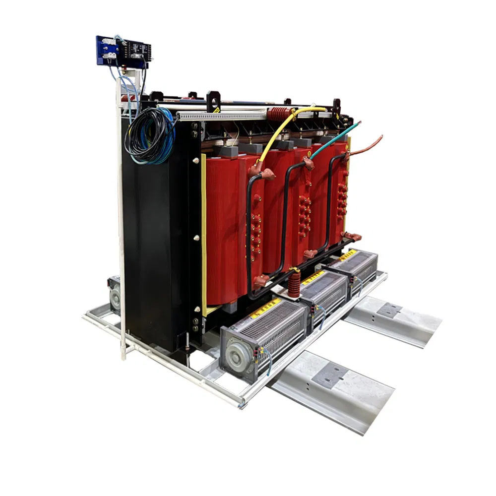 High permeability 2500kva Power Distribution Amorphous Alloy Dry-Type Transformer Customized