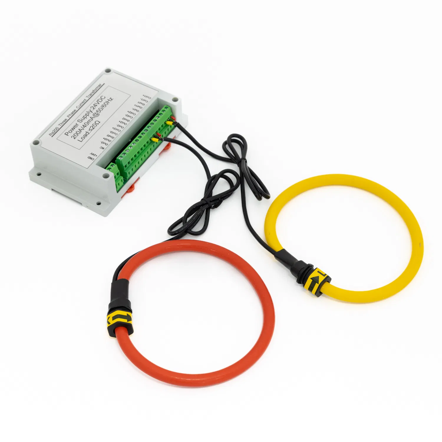RS400 Three Phase 400/1A Rogowski Coil Current Transformer with 1A Output Flexible CT Rogowski