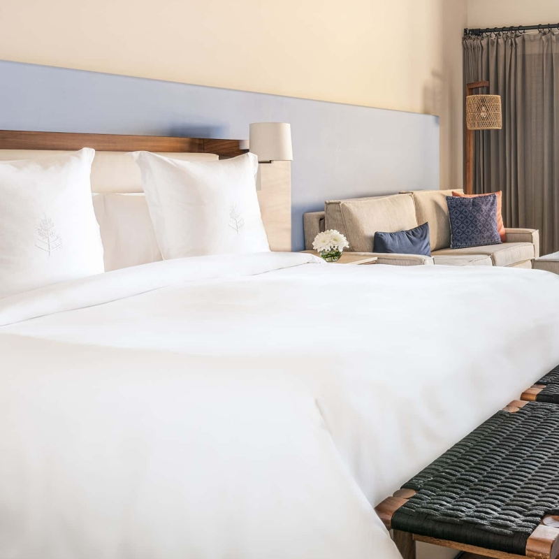 Luxury Modern Custom Hospitality Bedroom Furniture for Five-Star Resort Guest Room Full Turnkey Interior Projects