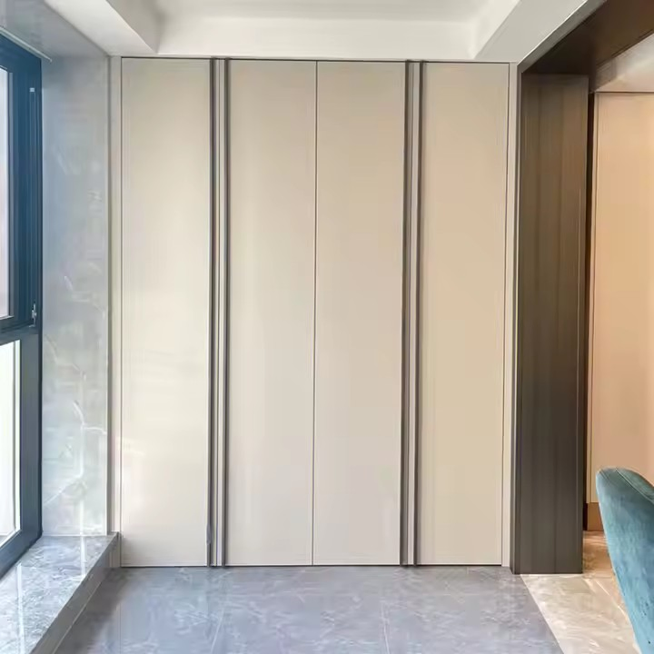 Modern Balcony Laundry Sink Cabinet Living Room Storage Cabinet with Convenient Washing Machine Access