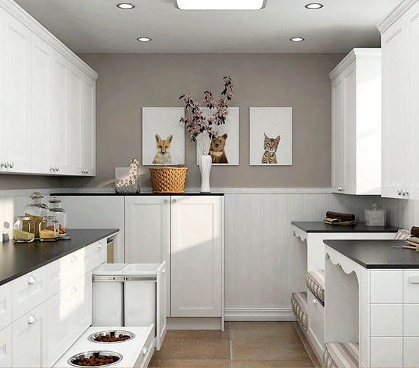 Design Wooden Living Room Kitchen Wardrobe Laundry Bathroom Cabinet