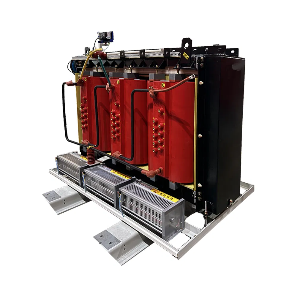 High permeability 2500kva Power Distribution Amorphous Alloy Dry-Type Transformer Customized