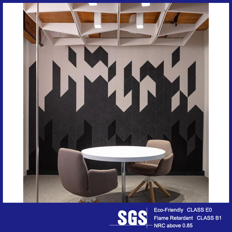 Felt Wall Panels Polyester Fiber Acoustic Board Felt Sound-Absorbing Board Sound Insulation Board KTV Piano Home Theatre