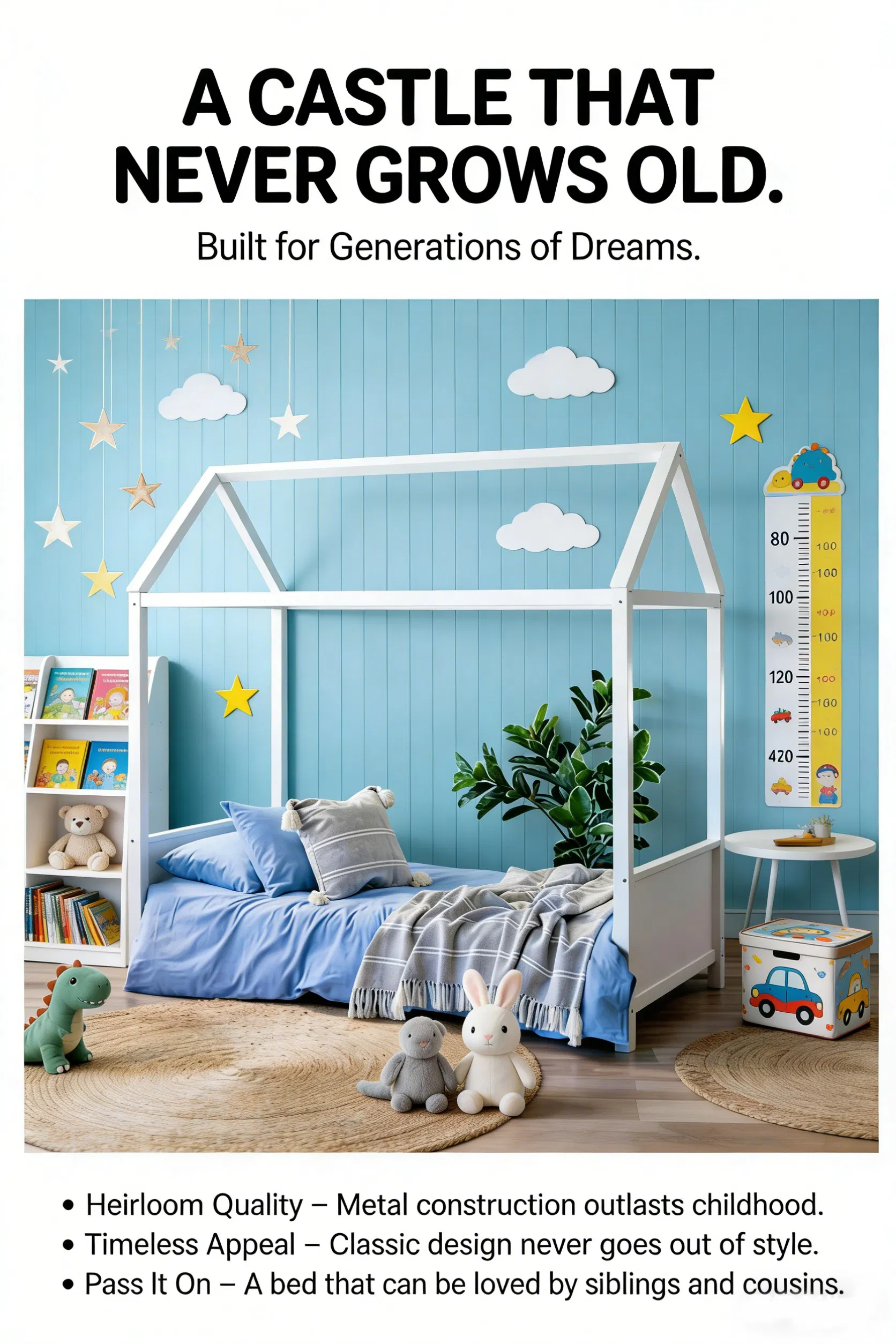Kids House Bed Frame