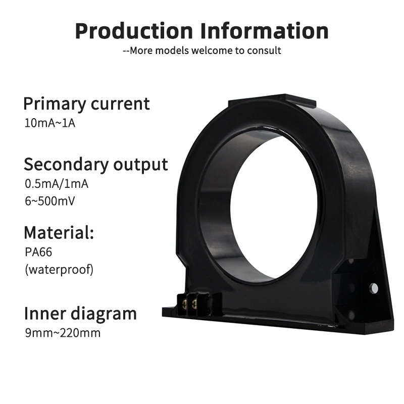 Zero Phase Leak Detector Current Transformer