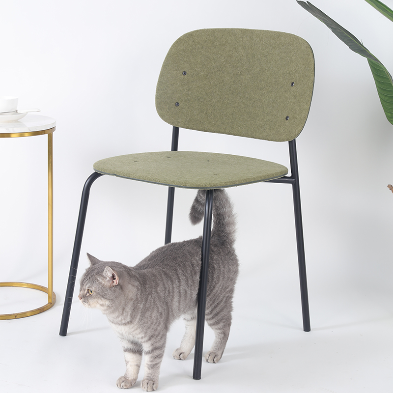 Stackable Modern Rectangle Felt Furniture Recycled Felt Chair for Home Office Conference Room Home Office Furniture