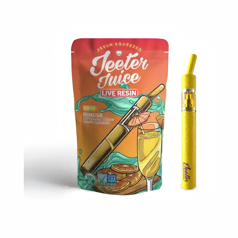 Custom Jeeter Juice 1g Polyester Film Bags - Customizable Size & Logo Supplier, Company