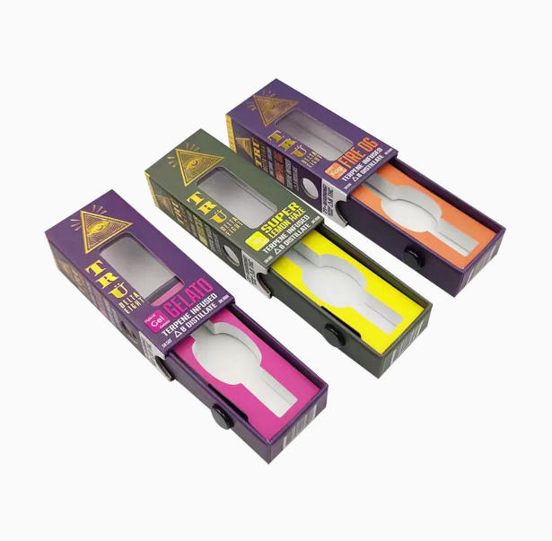 Child-Resistant Cartridge Packaging Box Showcase