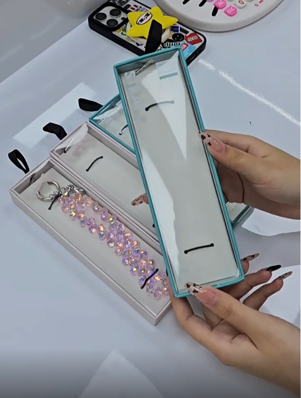 Custom Clear - Window Phone Strap Gift Boxes | Premium Display Packaging