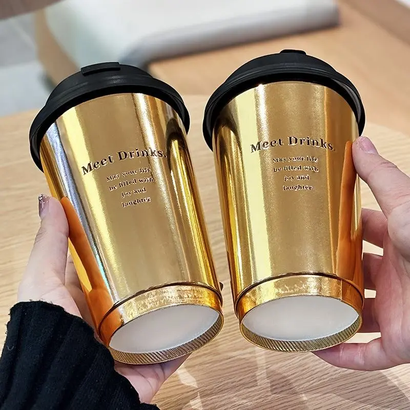 Custom Popular Gold Cardboard Paper Cups