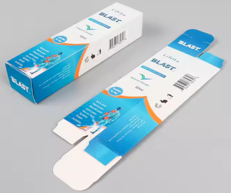 Custom White Cardstock Box