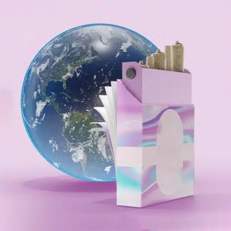custom cannabis cigarette box