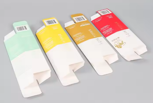 White Cardstock Packaging Design