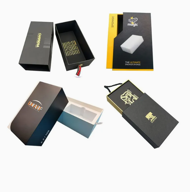 Custom Luxury Rigid Drawer Boxes Custom Drawer Gift Box Packaging Solutions with Handle Manufacturer, Factory