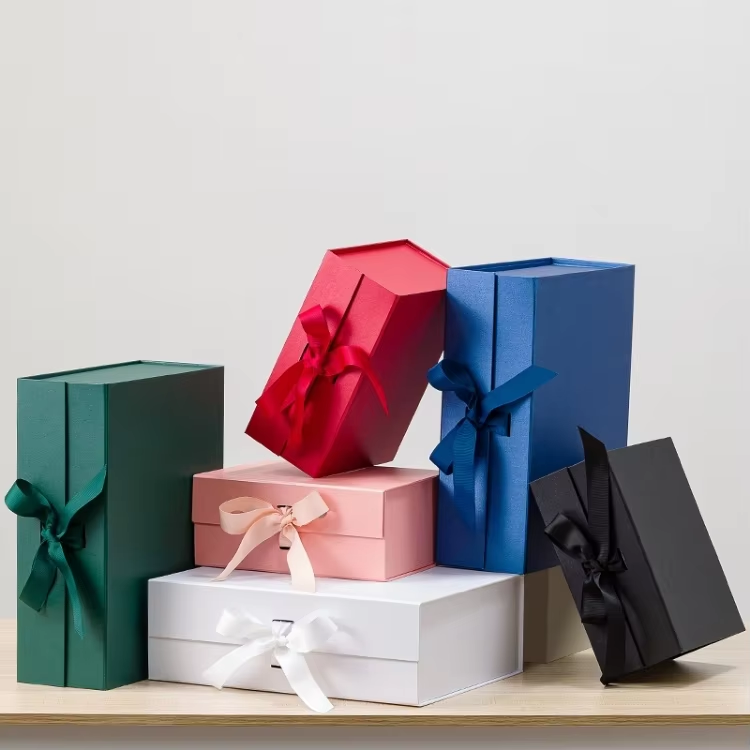 Magnetic Flip Paperboard Box