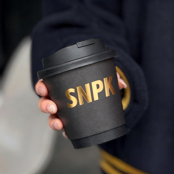 Custom Size Disposable Paper Coffee Cups with Custom Printing  - Eco-Friendly Branded Takeaway Coffee Cups for Beverage Service