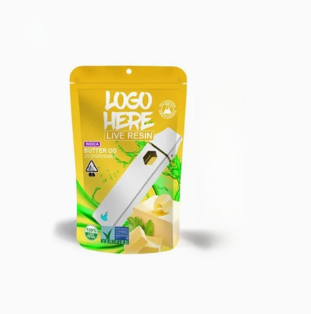 Windowed Marijuana Gummy Bags