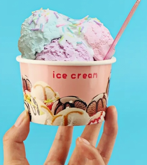 Wholesale Desserts Custom Printed Recycled Disposable Ice Cream Paper Cups 7oz 8oz 10oz 12oz 16oz 20oz 22oz 24oz Supplier, Company