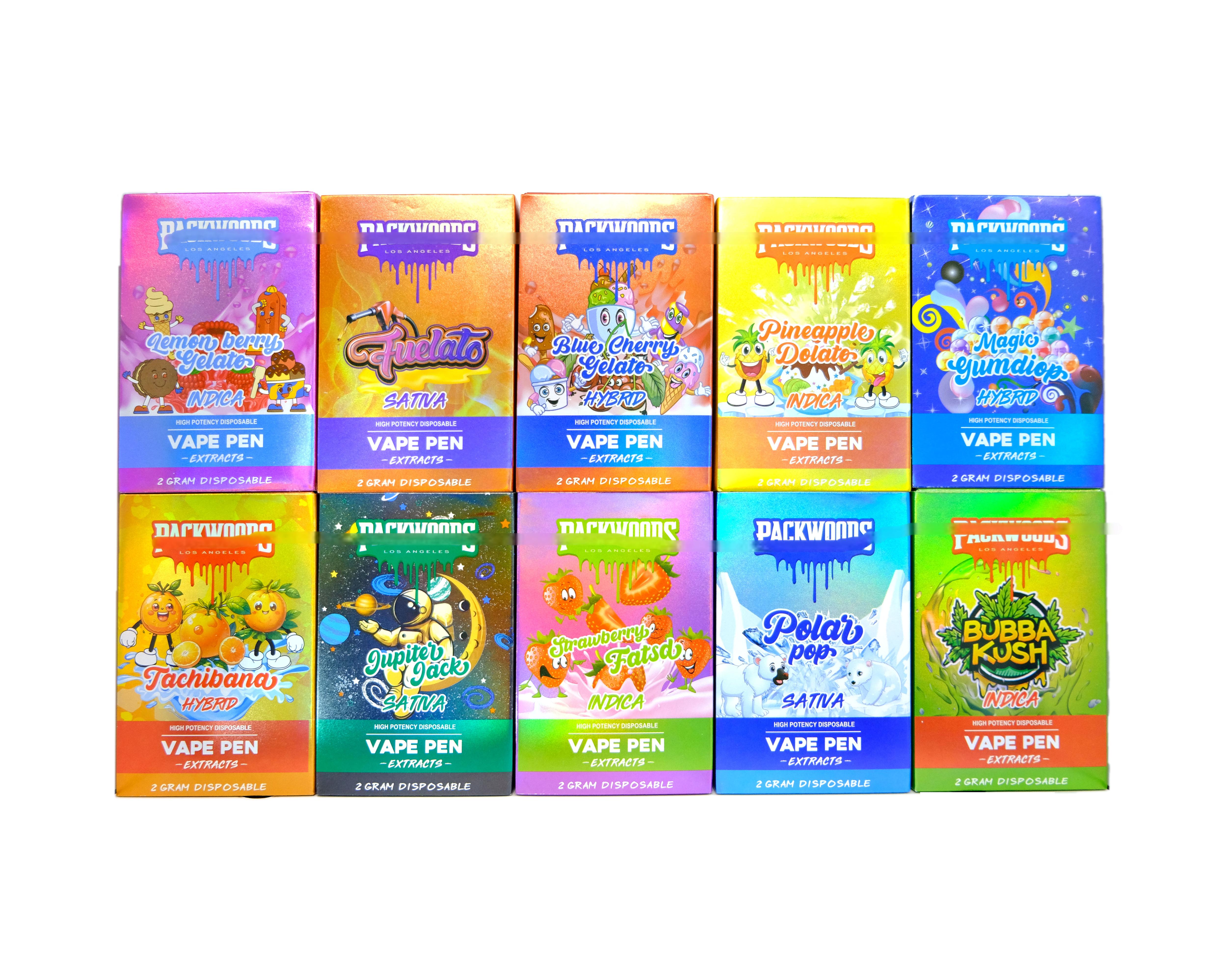 ODM Packwoods 2G blue new-style packaging box Manufacturers, Suppliers