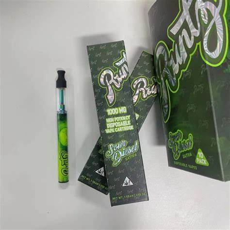 OEM  Runtz Rechargeable Vape Cartridge Indica/Hybrid 1ml Vape Pens Empty Factory, Factories