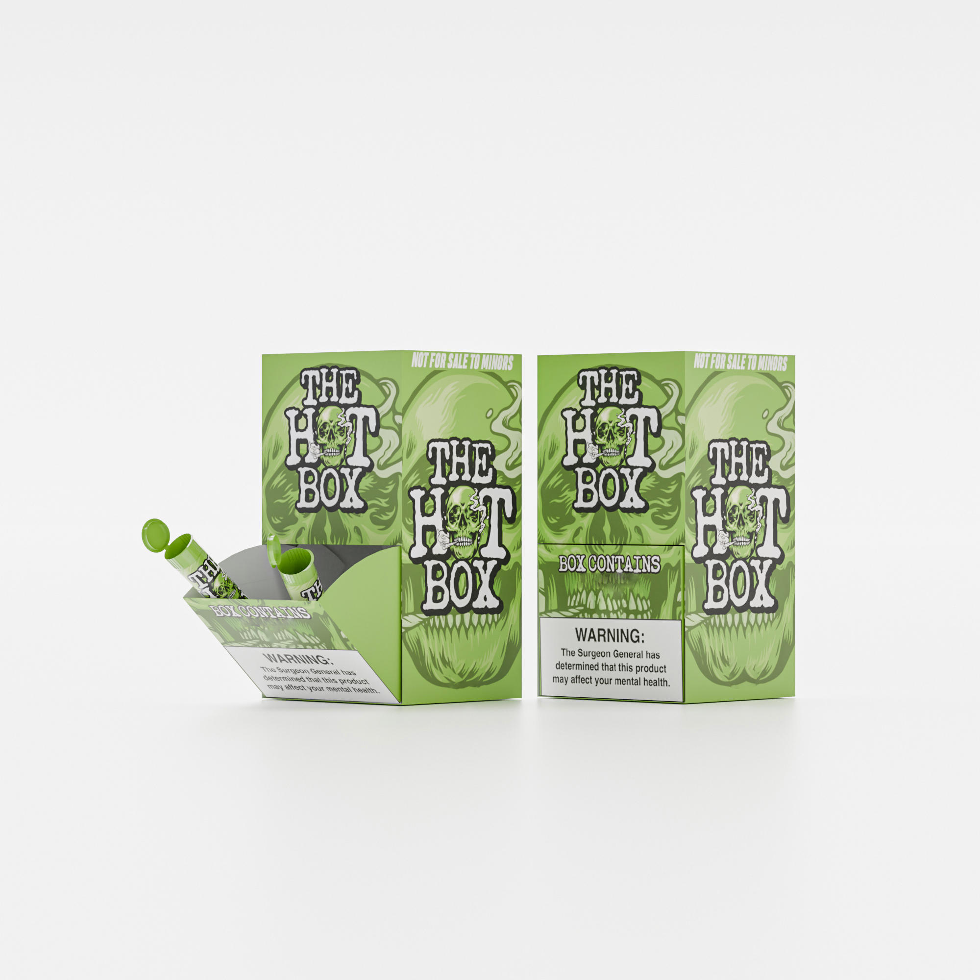 Custom Logo Printed Cardboard Packaging Box Retail Display Cases Sliding Cover Design Drop Box for Pre Roll Packaging