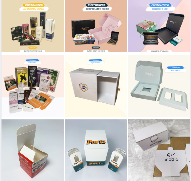 Packaging Box Sample