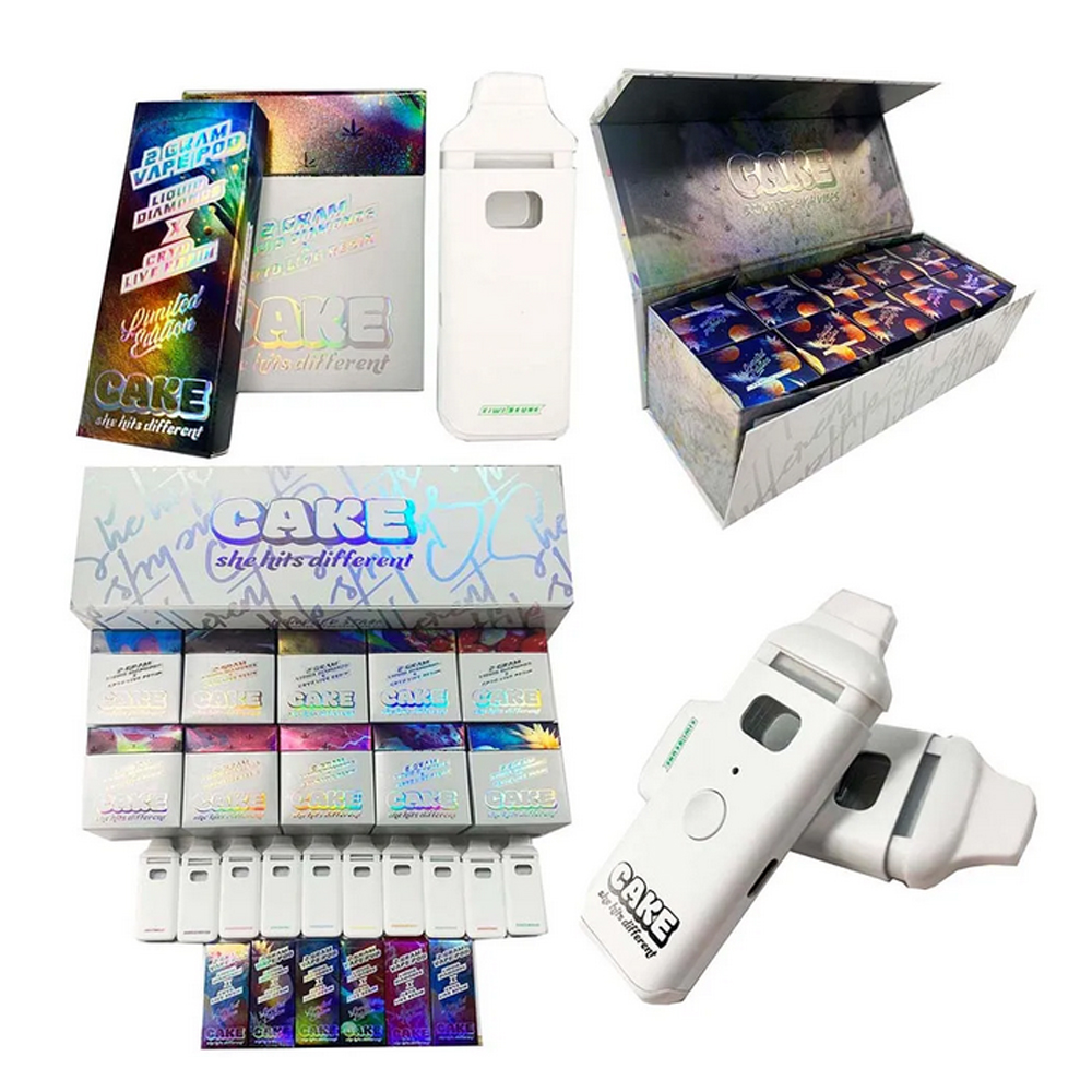 Custom Cake Gen7 Disposable 2g Empty Cartridge Magnetic Closure Packaging Box (Custom Logo Available) 10 Flavors Manufacturer, Suppliers