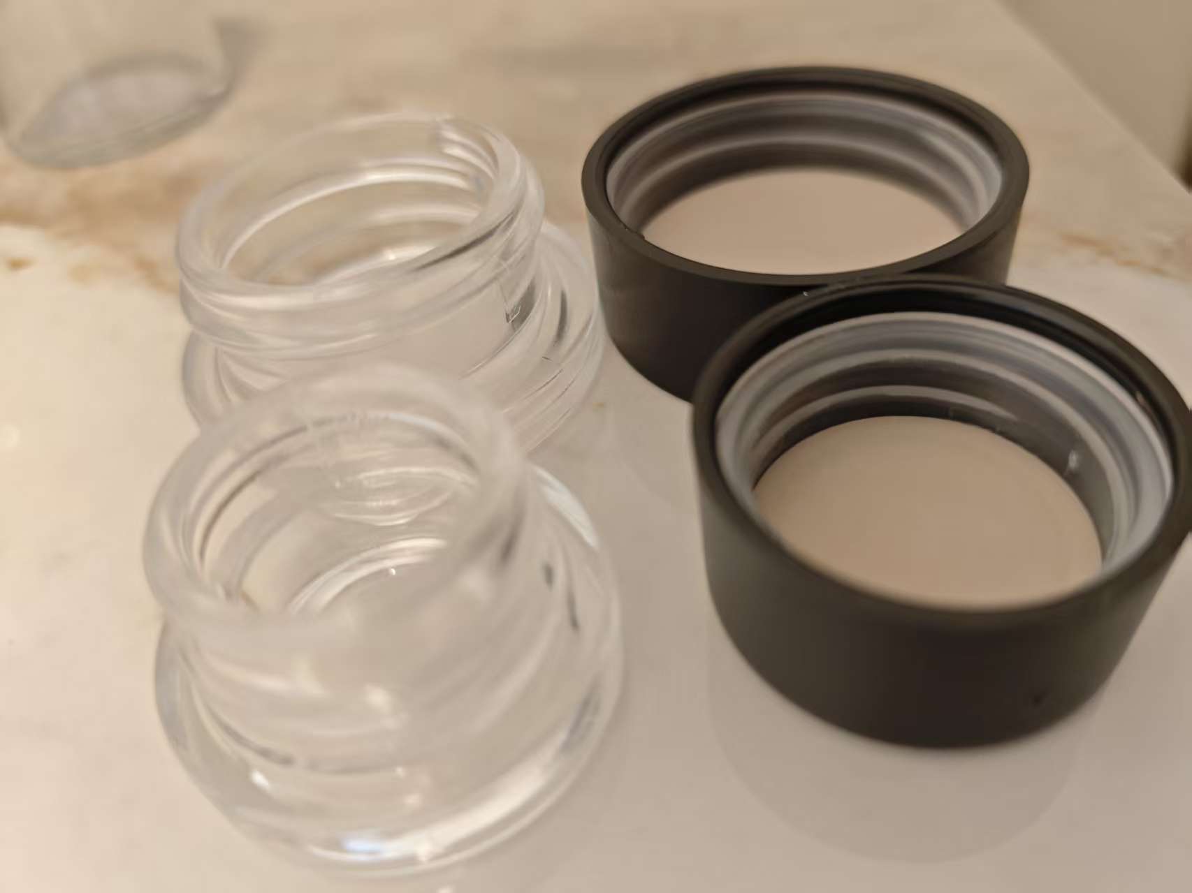 Wholesale Factory Price Concentrates Oil Glass Packing Jars with Customized Lid Factories, Companies