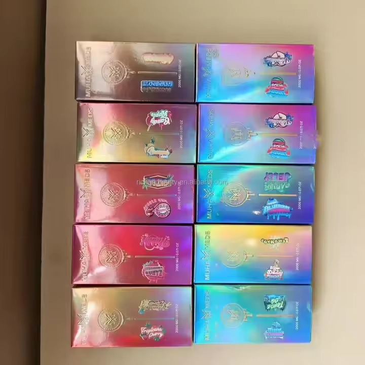 ODM MUHA MEDS 1G 2G packaging box, the best-selling 2025 edition MUHA packaging box Supplier, Companies