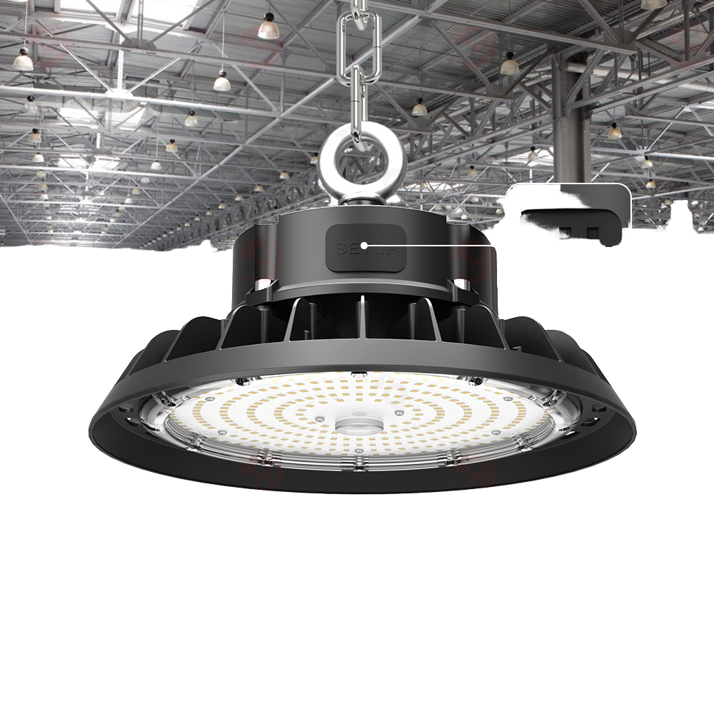 HonLight 150W UFO LED Dimmable High Bay Light IP65 Rated for Workshop