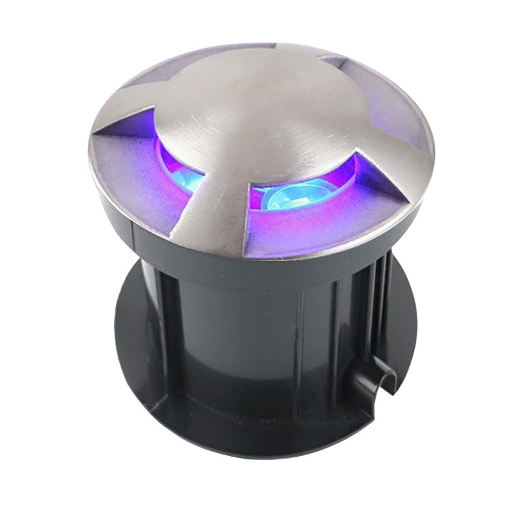 IP67 Stainless Steel Body Side View 3W/6W LED In-ground Light Buried Stair Step Light LED Underground Lighting