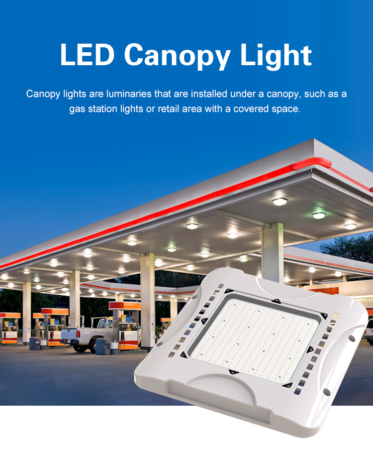 Led Canopy Light Scene