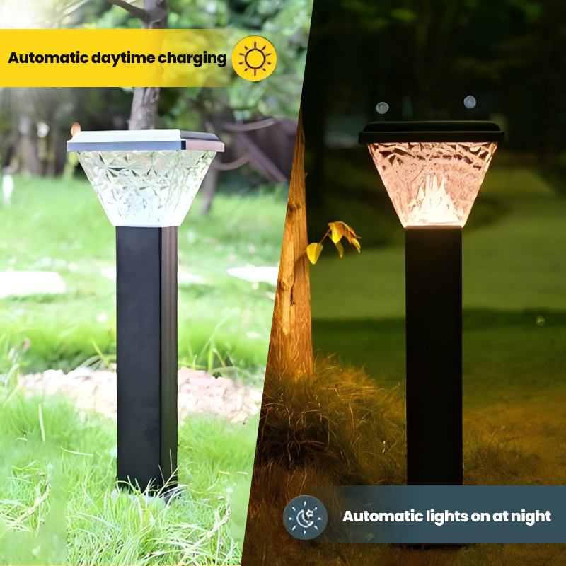Solar LED Garden Light for Outdoor Decor Waterproof Lawn Bollard and Wall Lights Solar Powered with Wholesale Competitive Price